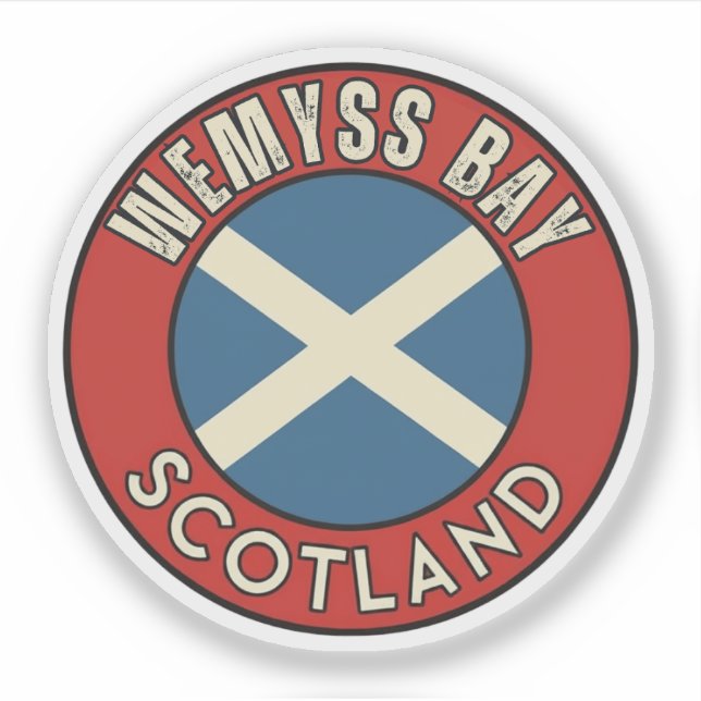 Wemyss Bay, Schottland Aufkleber (Vorderseite)