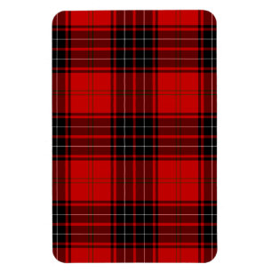 Wemyss tartan red black kariert magnet