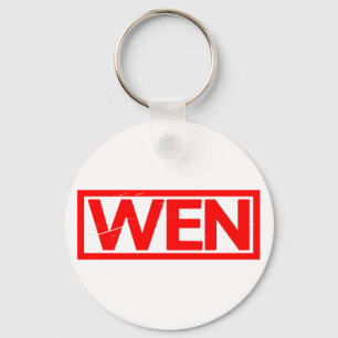 Wen Briefmarke Schlüsselanhänger