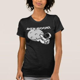 Wen Moon? - Funny Crypto Astronaut Meme T-Shirt