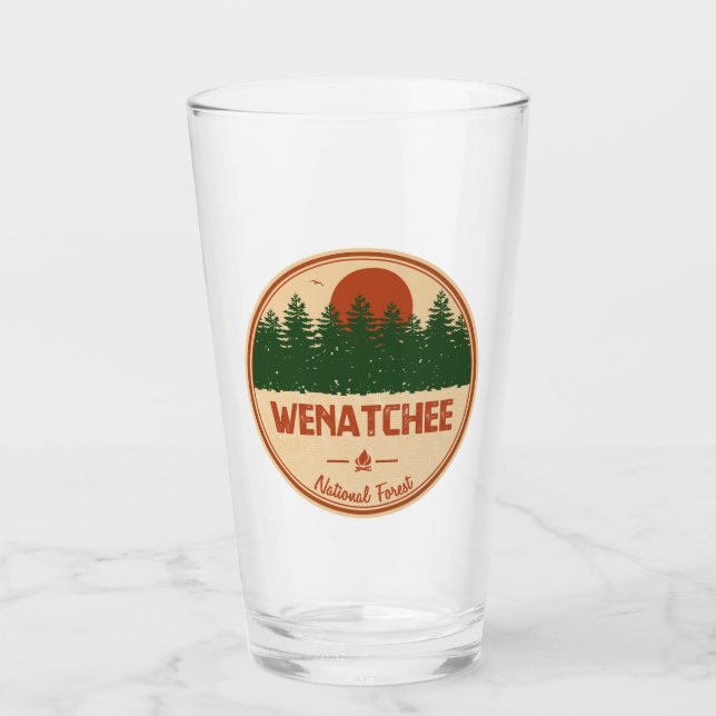 Wenatchee National Forest Glas (Vorderseite)