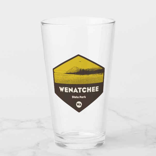Wenatchee Staat Park Washington Glas (Vorderseite)