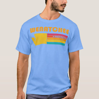 Wenatchee Washington Vintag Distressed Souvenir T-Shirt
