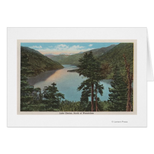 Wenatchee, WAView of Lake Chelan (Vorderseite (Horizontal))