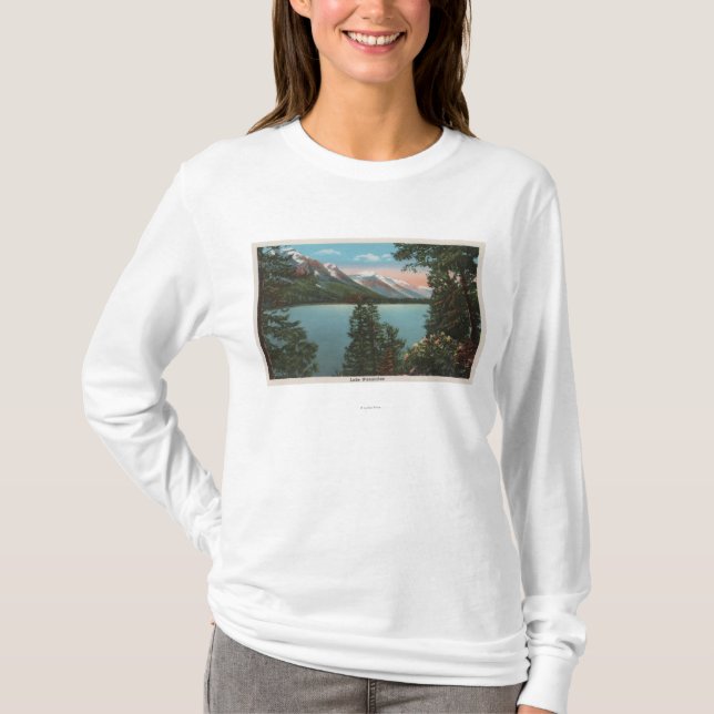 Wenatchee, WAView von See Wenatchee T-Shirt (Vorderseite)
