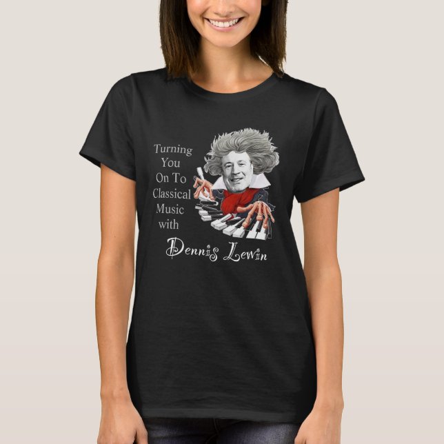 Wende dich zu den klassischen Musikfrauen T-Shirt (Vorderseite)