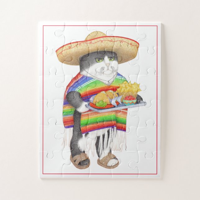 WENDELITO 11"x14" - Puzzle de pièces surdimensionn (Vertical)