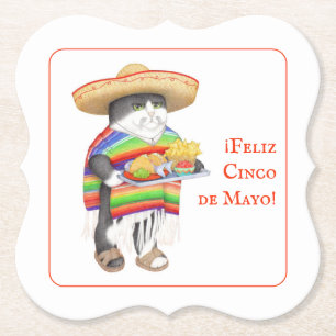 WENDELITO Cinco de Mayo Bracket Paper Untersetzer
