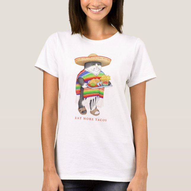 WENDELITO essen mehr Tacos T - Shirt (Vorderseite)
