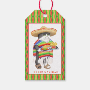 WENDELITO Feliz Navidad Gift Tags Geschenkanhänger