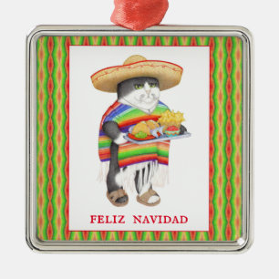 WENDELITO Spanish Premium Square Ornament Aus Metall