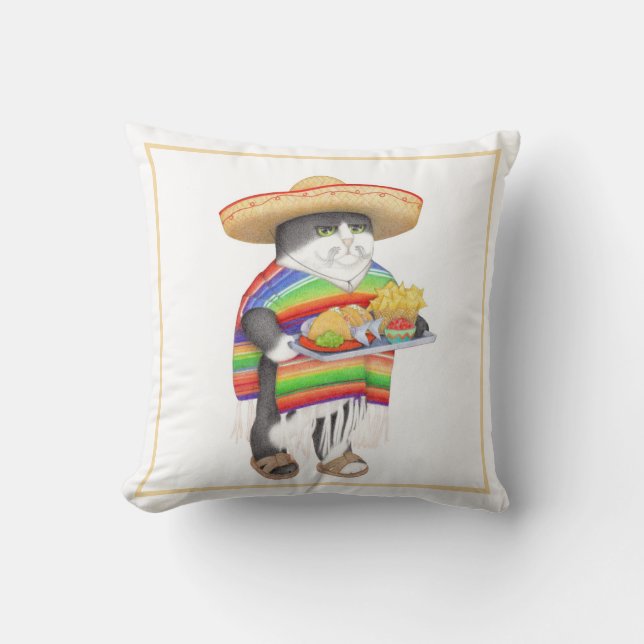 WENDELITO Square Throw Kissen (Vorderseite)