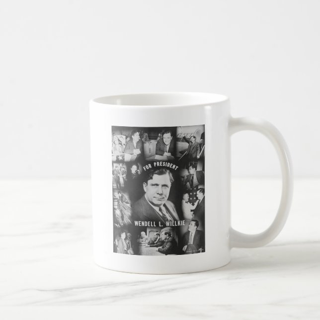 Wendell 1940 Willkie Kaffeetasse (Rechts)