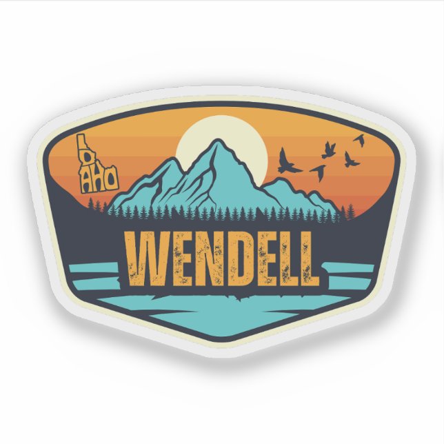 Wendell, Idaho Aufkleber (Vorderseite)