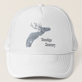 Wendigo-Land Algonquin-Volkskunde-LKW-Fahrer-Mütze Truckerkappe