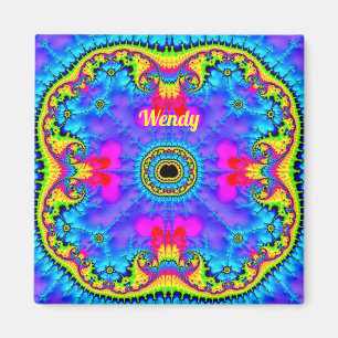 WENDY ~ Aimant à nuances de fluorure 3D