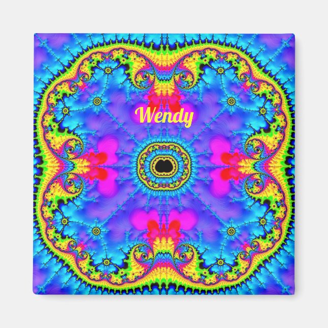 WENDY ~ Aimant à nuances de fluorure 3D (Devant)