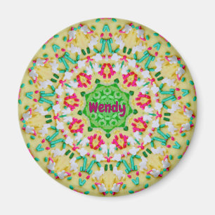 WENDY ~CANDY MAN Personalisiert Ostermuster ~ Magnet