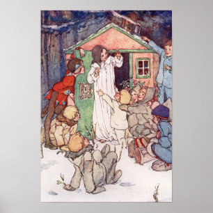 Wendy House and Lost Boys by Alice B. Woodward Poster