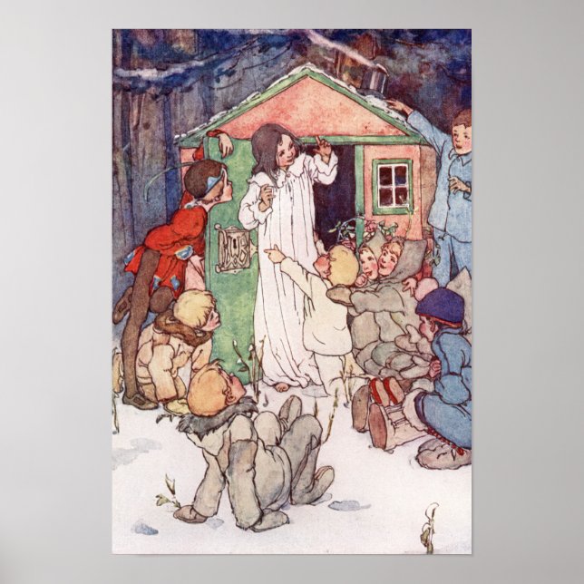 Wendy House and Lost Boys by Alice B. Woodward Poster (Vorne)