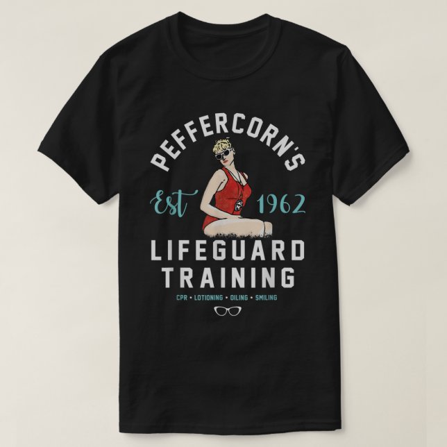 Wendy Peffercorns Lifeguard Training Unisex  T-Shirt (Design vorne)