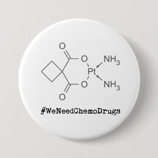 #WeNeedChemoDrugs Button