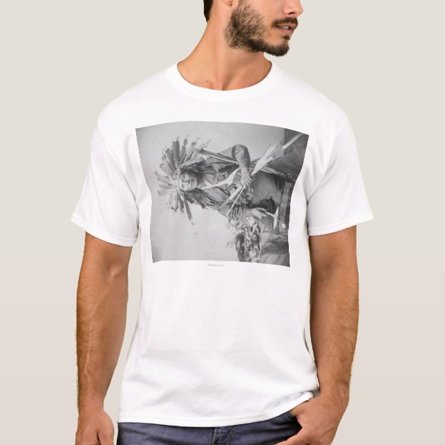 "Wenig" - Anstifter des indischen Aufruhrs an T-Shirt (Vorderseite)