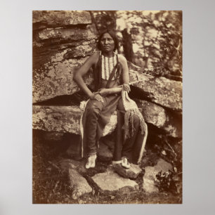 Wenig Bär, Cheyenne, 1875 Poster