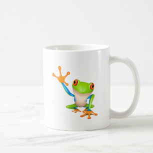 Wenig Baumfrosch Kaffeetasse