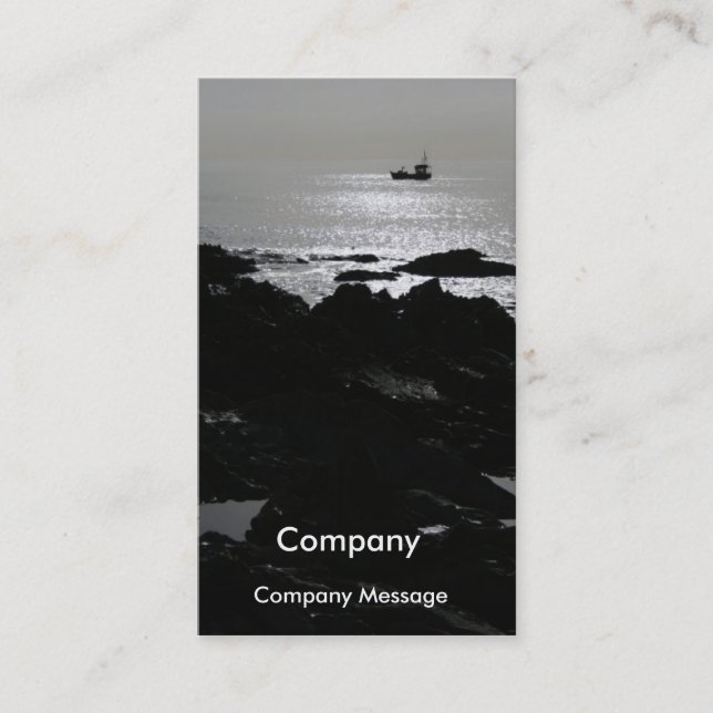 Wenig Boot Visitenkarte (Vorderseite)