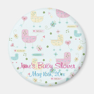 Wenig Buggy-Baby-Duschen-Magnet Magnet