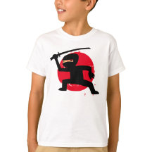 Wenig das Ninja des Kindes T - Shirt