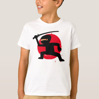 Wenig das Ninja des Kindes T - Shirt