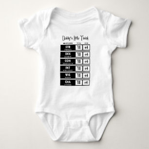 Wenig das Twink des Vatis Strampler