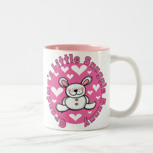 Wenig der Snuggle-Häschen der Großmutter Zweifarbige Tasse