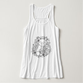 Wenig Fox-Farbton Tank Top