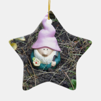 Wenig Gnome Keramikornament