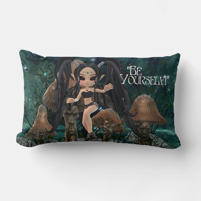 Wenig Goth "ist sich" Kissen (Vorderseite)