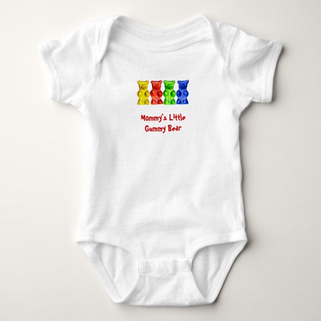 Wenig gummiartiger Bär Baby Strampler (Vorderseite)