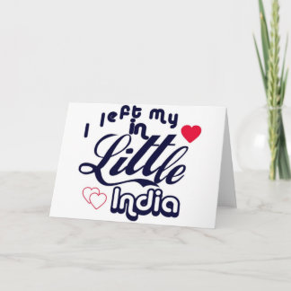 Wenig Indien Karte
