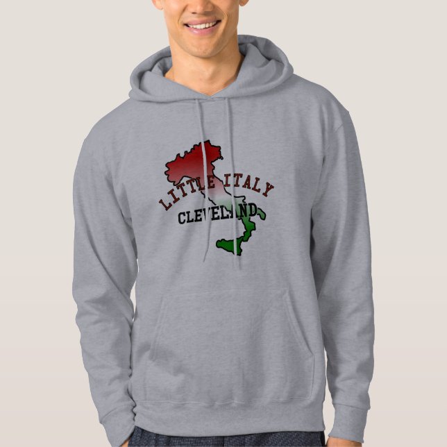 Wenig Italien Cleveland Hoodie (Vorderseite)
