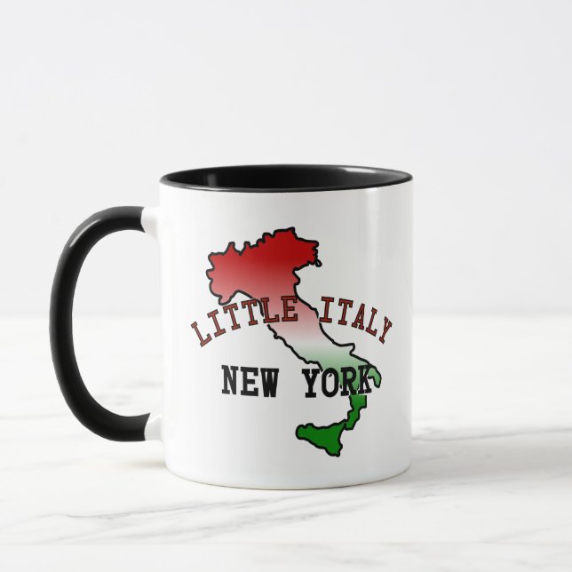 Wenig Italien New York Tasse (Links)