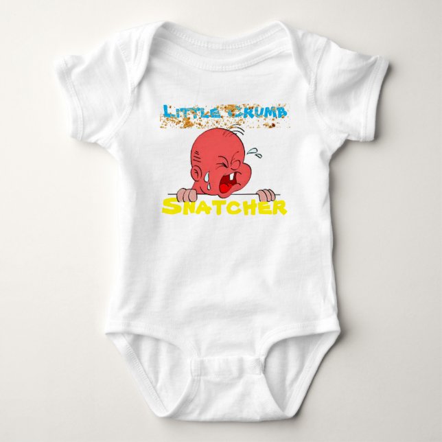 Wenig Krumesnatcher-Baby-T - Shirt (Vorderseite)