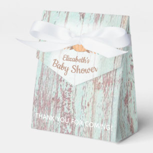 Wenig Kürbis-Fall-rustikale Babyparty Geschenkschachtel