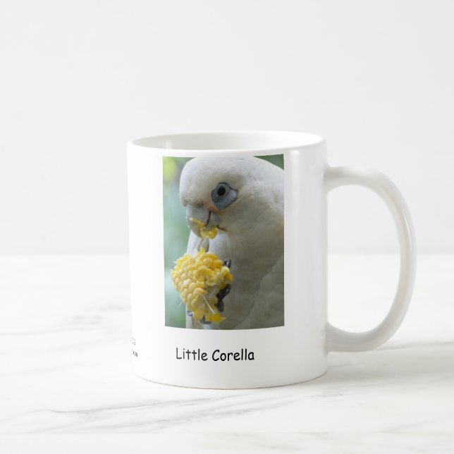 Wenig (kurzer Bill) Corella Kaffeetasse (Rechts)