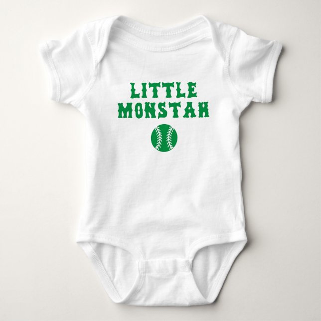 Wenig Monstah Baby Strampler (Vorderseite)