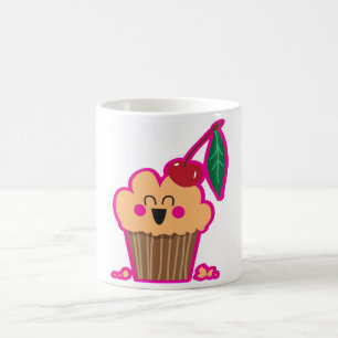 wenig Muffin Kaffeetasse