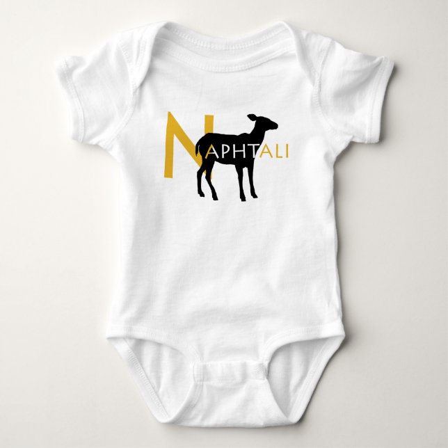 wenig NAPHTALI Baby Strampler (Vorderseite)