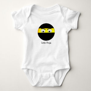 Wenig Ninja Emoji Baby Strampler