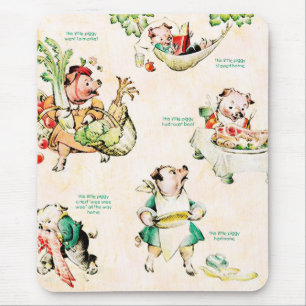 Wenig Piggies Mousepad